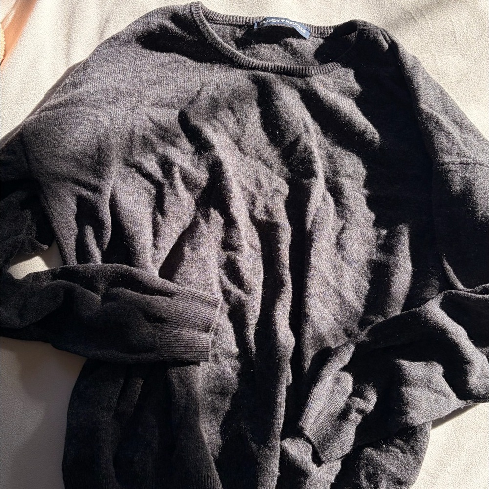 Brandy Melville Charcoal Cashmere Sweater